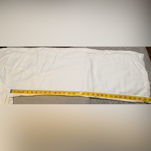 NWT White Wide Leg Pants - Picture 9 of 10